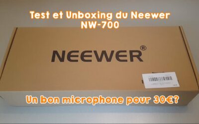 Cette promo sur l’Ensemble Micro  Neewer® NW-700  ne va pas durer longtemps profitez-en vite !
