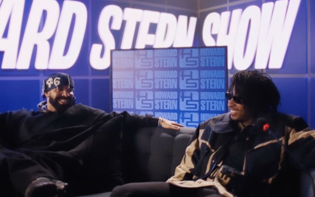 Drake et 21 Savage partagent les illustrations de « Her Loss » et les fausses promos de Howard Stern, NPR Tiny Desk et Vogue